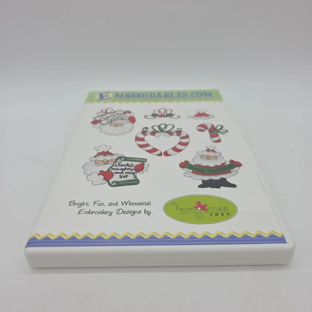 EMBROIDERABLES MACHINE Embroidery CD Christmas Designs